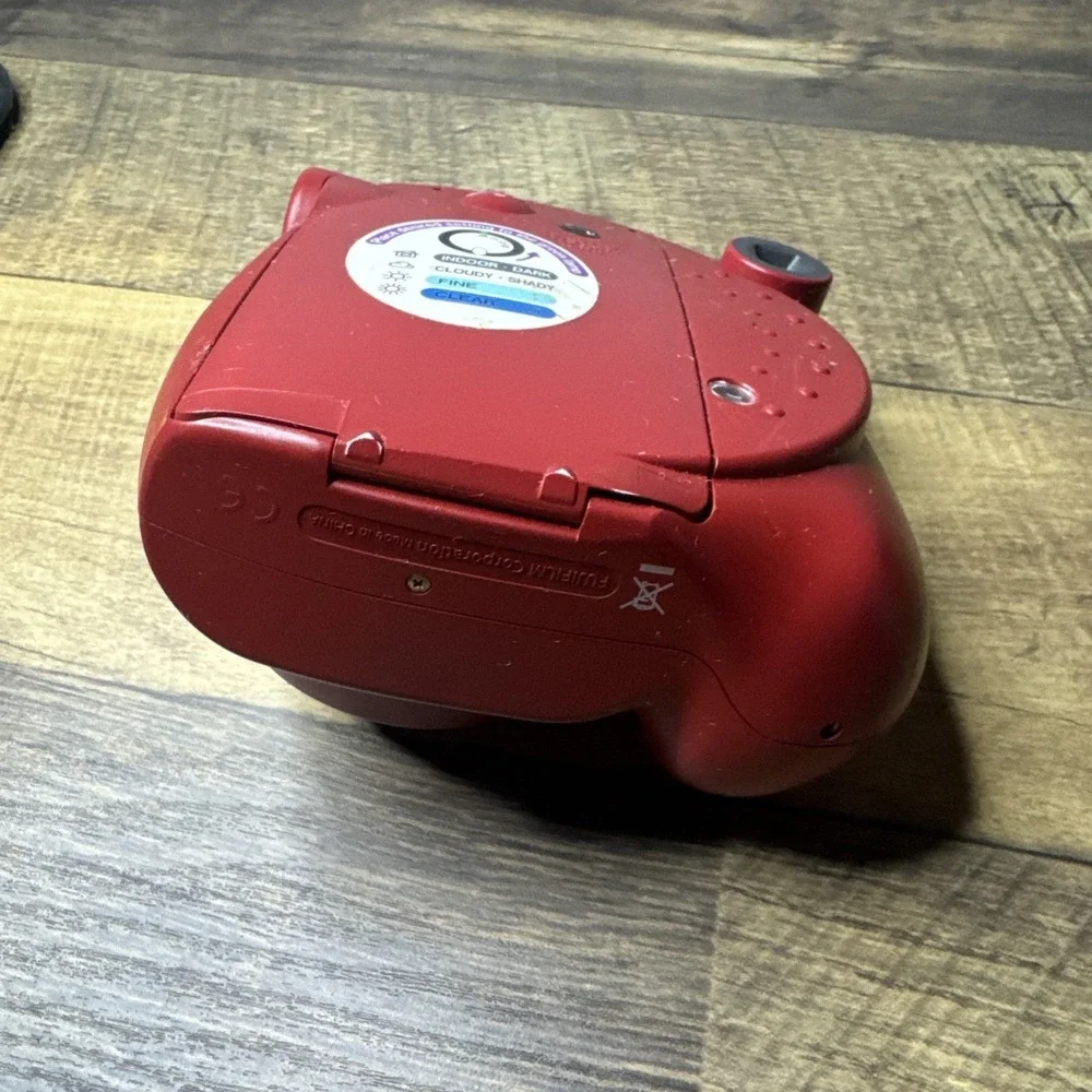 Fujifilm Instant Camera Instax Mini 7S Red Camera Not Tested